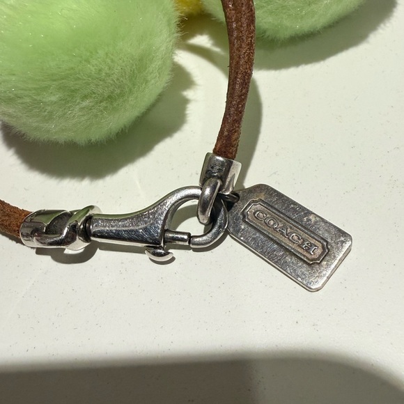 Coach Double Strand Leather EUC Bracelet With Dustbag - Picture 4 of 5